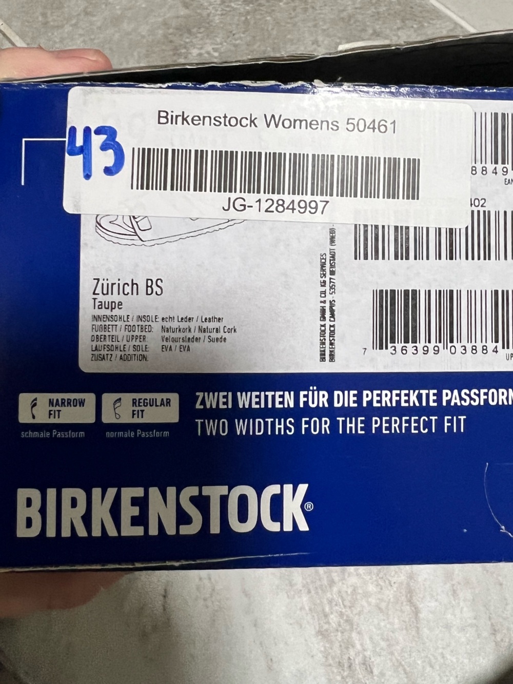 Birkenstock Zurich size 40 - Picture 5 of 5